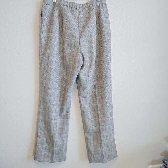 Pendleton Women's Virgin Wool Plaid Contemporary Career Pants Sz 10 - Picture 4 of 6